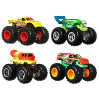 Hot Wheels - Monster Trucks - 1:64 4-Pack Assortment (6)