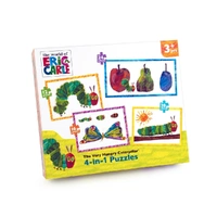 The World Of Eric Carle: The Very Hungry Caterpillar 4 in 1 Puzzle