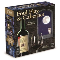 Murder Mystery Jigsaw Puzzles: Foul Play & Cabernet