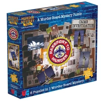 Murder Mystery Party Case File - Passport to Murder 1000pc Puzzle