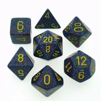 CHX 25366 Speckled Polyhedral Twilight 7-Die Set