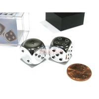 CHX 29007 Silver Metallic 16mm d6 Pair