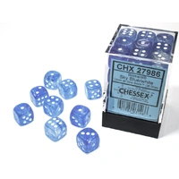 CHX 27986 Borealis 12mm d6 Blue/white Luminary Block (36)