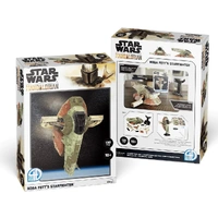 3D Puzzles: Mandalorian Boba Fett's Starfighter 130pc