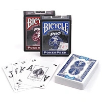 Bicycle Pro PokerPeek Playing Cards Red/Blue