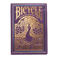 Bicycle Purple Peacock Playing Cards