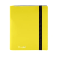 Ultra Pro: UP15383 4-Pocket Eclipse Lemon Yellow PRO-Binder