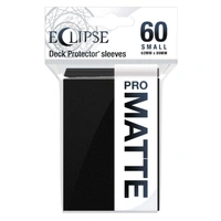 Ultra Pro: UP15637 Eclipse Matte Small Sleeves 60 pack Jet Black