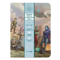 Ultra Pro: UP16097 Printed Leatherette Book Folio Featuring Bells Hells Team Lineup - Critical Role
