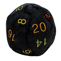 Ultra Pro: UP16139 Jumbo D20 Novelty Dice Plush: Rainbow