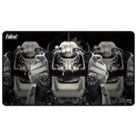 Ultra Pro: UP16587 Brotherhood of Steel Black-Stitched Playmat for Bethesda - Fallout