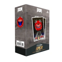 Ultra Pro: UP16621 DOOM 105ct Apex Deck Protector Sleeves Cacodemon for Bethesda - Doom