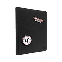 Ultra Pro: UP16642 PATCHCRAFT Zippered 9-Pocket PRO-Binder Black