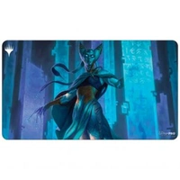 Ultra Pro: UP19274 Kamigawa Neon Dynasty Playmat V4 featuring Tamiyo - Compleat Sage