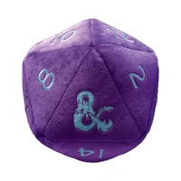 Ultra Pro: UP19861 Phandelver Campaign Jumbo D20 Plush "Royal Purple and Sky Blue" for D&D