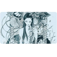 Ultra Pro: UP38336 Secret Lair - Camp Totally Safe Superdrop -  Playmat Visions of Beyond for MtG