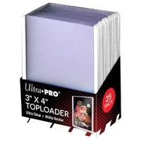 Ultra Pro: UP81161 3" X 4" White Border Toploader 25ct