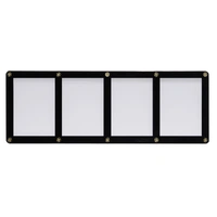 Ultra Pro: UP81202 4-Card Black Frame Screwdown Holder