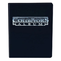 Ultra Pro: UP81366 9-Pocket Black Collectors Portfolio