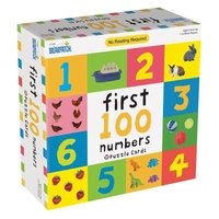First 100 Numbers Puzzle Cards