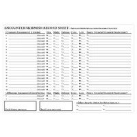 Folklore The Affliction Encounter Record Pad