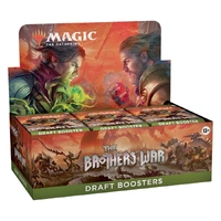 Magic The Brothers War Draft Booster Display