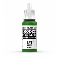 Vallejo Model Colour - Medium Olive 17 ml Old Formulation