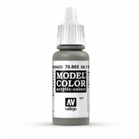 Vallejo Model Colour - Metallic Oily Steel 17 ml Old Formulation