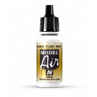 Vallejo - Model Air - White 17 ml Old Formulation