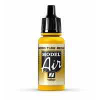 Vallejo - Model Air - Medium Yellow 17 ml Old Formulation