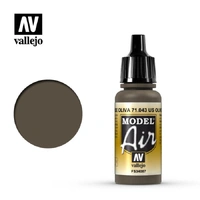 Vallejo - Model Air - US Olive Drab 17 ml Old Formulation