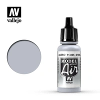 Vallejo - Model Air - Steel 17 ml Old Formulation