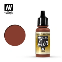 Vallejo - Model Air - Fire Red 17 ml Old Formulation