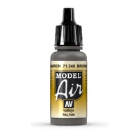 Vallejo - Model Air - Brown Grey 17 ml Old Formulation