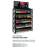 Vallejo - Premium Colour 60ml Complete Range Stand Display (Stand with Stock) - Old Formulation