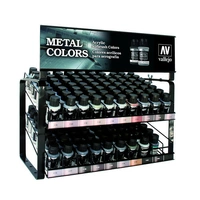 Vallejo - Metal Colour - Complete Range Stand Display (Stand with Stock) Old Formulation