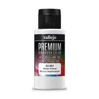 Vallejo - Premium Colour - White Primer 60 ml Old Formulation