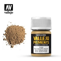 Vallejo - Pigments - Dark Yellow Ochre 30 ml - Old Formulation