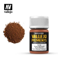 Vallejo - Pigments - Burnt Sienna 30 ml - Old Formulation