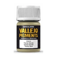 Vallejo - Pigments - Green Earth 30 ml - Old Formulation