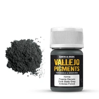 Vallejo - Pigments - Dark Slate Grey 30 ml - Old Formulation