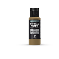 Vallejo - Surface Primer - Ger Green Brown 60 ml Old Formulation