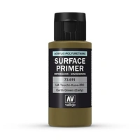 Vallejo Surface Primer - IJA-Tsuchi-Kusa-IRO Earth Green (early) 60 ml Old Formulation