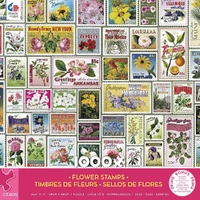 Puzzle - Ceaco - Stamps Flower Stamps 1000Pc