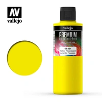 Vallejo - Premium Colour - Fluorescent Yellow 200ml Old Formulation