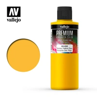 Vallejo - Premium Colour - Fluorescent Golden Yellow 200ml Old Formulation