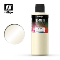 Vallejo - Premium Colour - Pearl & Metallics Metallic Medium 200ml Old Formulation