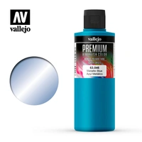 Vallejo - Premium Colour - Pearl & Metallics Metallic Blue 200ml Old Formulation