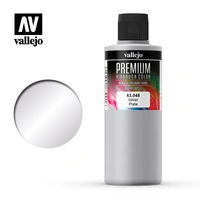 Vallejo - Premium Colour - Pearl & Metallics Silver 200ml Old Formulation