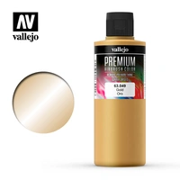 Vallejo - Premium Colour - Pearl & Metallics Gold 200ml Old Formulation